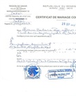 Acte de mariage